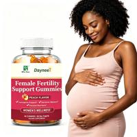 Gummies R52 pour le bien-être féminin, soutien à la fertilité, folate, inositol, coenzyme Q10, 60 unités