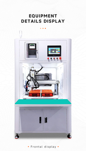 Machine de soudage par points automatique double face pour batteries cylindriques 18650, équipement de soudage pour packs de batteries lithium-ion - Product Image 2