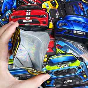 OEM Irregular Shape Mylar Bag Manufacturer Custom Printed 3.5g Capacity Smell Proof Design Bulk Order Wholesale - Product Image 1
