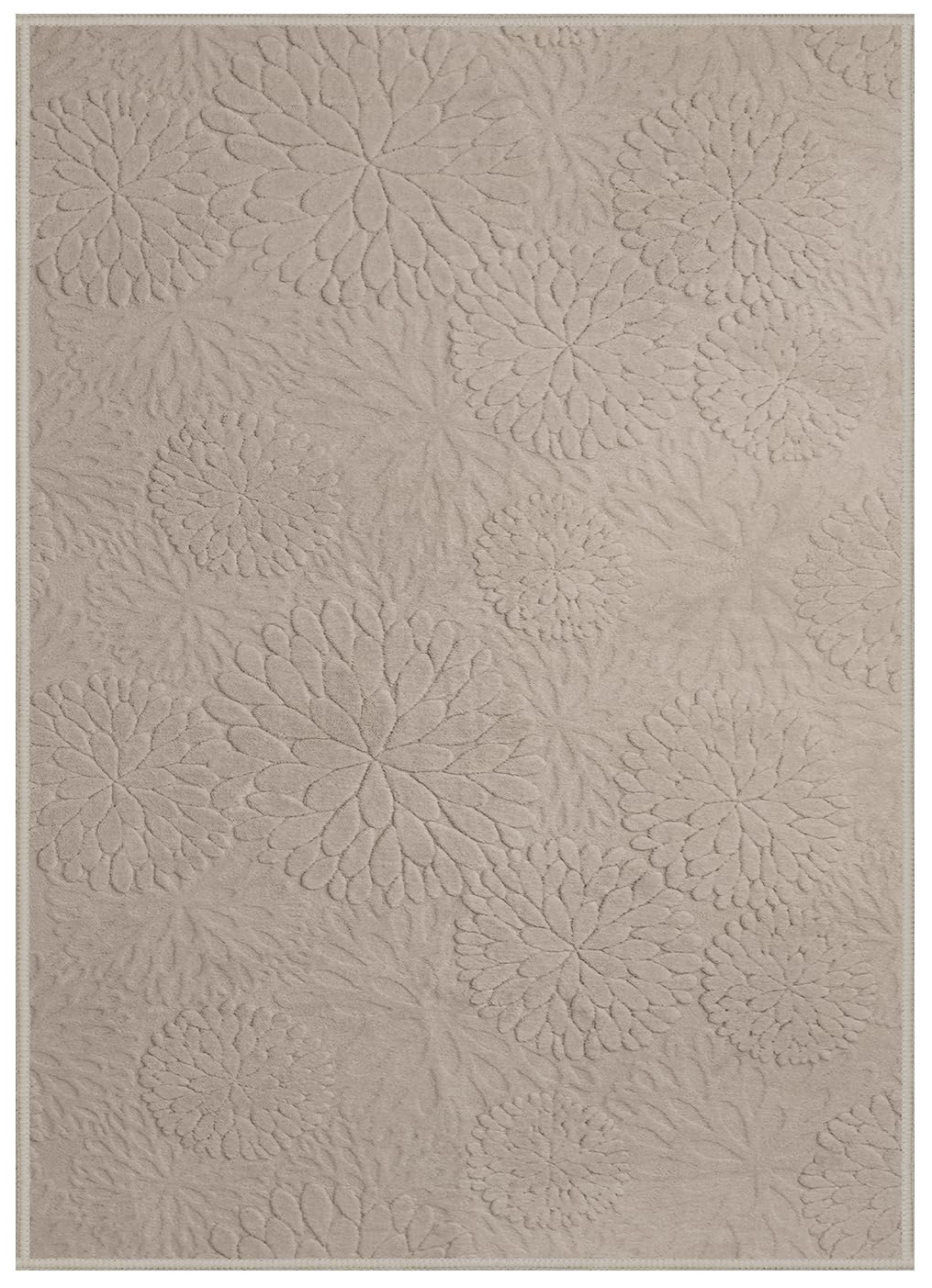 Marrone chiaro floreale