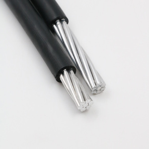 Meilleur prix 2x10mm <span class=keywords><strong>2x16mm2</strong></span> 25mm2 35mm2 2 noyau aluminium XLPE ABC câble torsadé Aeril Bundle fil ligne aérienne - Product Image 6