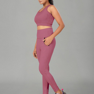 Conjunto de Yoga Ligero para Mujer, Última Tendencia, Cintura Alta, Ropa Deportiva, Secado Rápido y Transpirable - Product Image 2