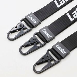Personalized High-Performance Car Enthusiast Merchandise Tuning Shop Branding Souvenir Custom Logo Nylon Keychain <b>Lanyards</b> - Product Image 2