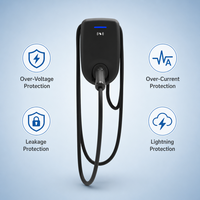 Chargeur EV AC NECS 32A 7kW IP55 1.6 OCPP avec système de paiement intelligent OEM ODM, nouvelles stations de recharge pour voitures électriques, concessionnaires EVSE