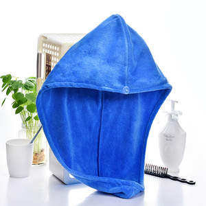 Toalla de microfibra ultrafina para el cuidado del cabello, <span class=keywords><strong>turbante</strong></span> de secado rápido Antifrizz con cepillo húmedo/seco - Product Image 5