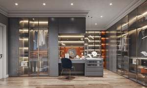 ตู้เก็บของไม้เอ็มดีเอฟแบบโมเดิร์นเฟอร์นิเจอร์ห้องนอนได้รับการรับรองจาก CE - Product Image 1