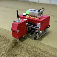 360 °   Robot de nivellement de mortier autonome intelligent avec évitement d'obstacles pour grands chantiers de construction
