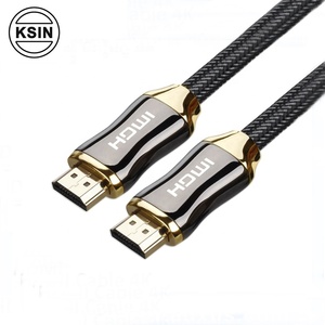 De alta velocidad cable hd con aleación de Zinc cáscara de Nylon trenzado para 8K 60Hz <span class=keywords><strong>4K</strong></span> 120 <span class=keywords><strong>ethernet</strong></span> 3D <span class=keywords><strong>4K</strong></span> 19pin <span class=keywords><strong>hdmi</strong></span> 8K cable - Product Image 6