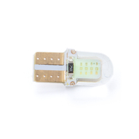 T10 194 168 w5w LED-Lampe weiß Silikon Innen Auto Kennzeichen Kennzeichen Licht Cob 4smd LED T10
