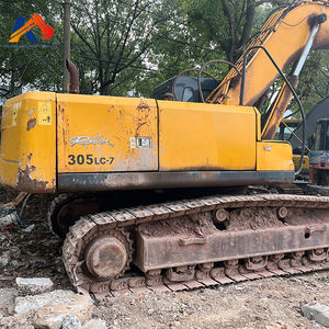 Excavadora Hyundai 305 de 30 toneladas de segunda mano 305lc Excavadora usada 305lc-9 305lc-7 305 305-9 Excavadora de orugas Hyundai305 usada - Product Image 6