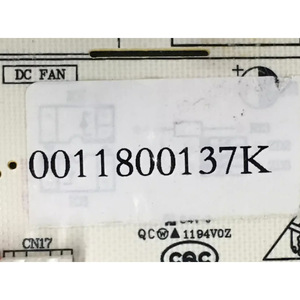 Tablero de control 0011800137K para sistemas de aire acondicionado central, pieza de repuesto a prueba de polvo - Product Image 2