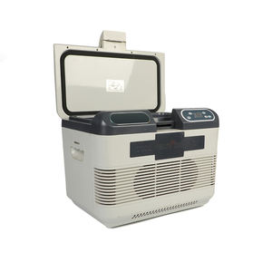 Enfriador eléctrico de frío y calor para coche, caja de refrigeración de bebidas de <span class=keywords><strong>15</strong></span> <span class=keywords><strong>litros</strong></span>, 12v, nevera térmica - Product Image 1