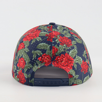 Casquette de baseball en gros à séchage rapide, protection solaire, maille respirante, logo brodé de haute qualité, entièrement imprimée, 100 % polyester, unisexe