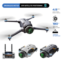 Drone GPS A26 PRO de moins de 249g avec 180 [unité de mesure, par exemple 'km/h', 'm', etc.] °   Drone FPV à Flux Optique avec Caméra 1080p, Mode Sans Tête, Longue Portée et Moteur Brushless pour Vol Stationnaire