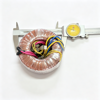 Transformateur toroïdal personnalisable en tension d'entrée et de sortie, OEM/ODM pour systèmes de contrôle d'équipements électriques industriels, emballage en carton