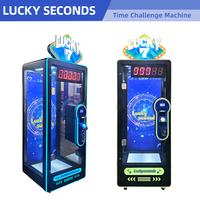 Nouvelle machine de jeu à monnayeur avec lecteur de cartes pour centre commercial, machine à gages d'arcade au design innovant, jeu de défi de chronométrage de 10 secondes