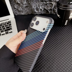 Para iPhone 17 Pro Max funda de teléfono negocios <span class=keywords><strong>fibra</strong></span> de carbono textura ultrafina mate duro PC funda móvil para iPhone 15 16 17 Pro Max - Product Image 3