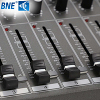 Console de mixage audio MX8 99 DSP, contrôleur DJ 8 canaux, mixeur 8 voies, égaliseur 7 bandes, équipement sonore professionnel, mixeur BT pour spectacle en direct