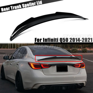 สปอยเลอร์หลังทรง M4 สำหรับ Infiniti Q50 ปี 2014-2021 ชุดแต่งฝากระโปรงท้ายรถยนต์ - Product Image 1