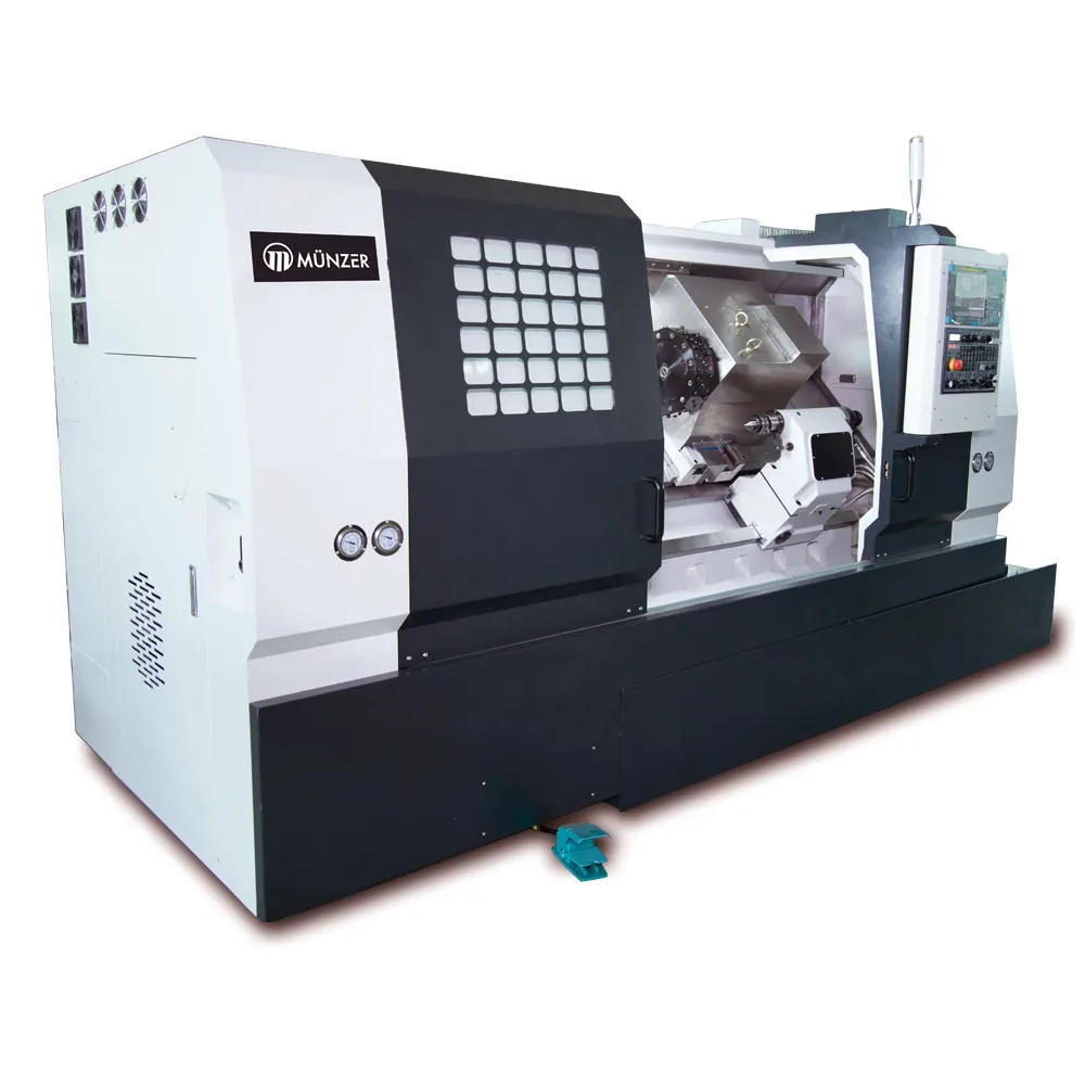 2 محور chinaiwan RS261 CNC تحول مركز مع تشاك هيدروليكي تايلستوك