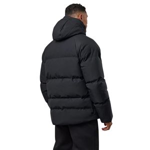 Mens Hooded <b>Puffer</b> <b>Jacket</b> Full Zip Insulated Winter Outerwear Windproof Warm Casual Outdoor Sportswear Coat for Men - Product Image 1