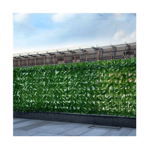 Valla de hojas verdes de seto de Laurel de imitación, pantalla de privacidad, valla de hojas artificiales para decoración de pared interior y exterior - Product Image 1