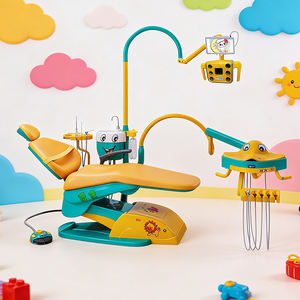 Silla de Equipo Médico Dental Portátil para Niños con Diseño de Dibujos Animados, Unidad Dental Pediátrica Adorable - Product Image 1