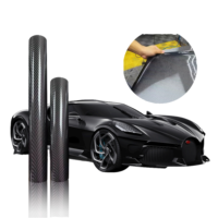 Film de protection de peinture en vinyle carbone TPU 3D/4D/6D, film de protection de peinture TPU PPF auto-réparant de qualité supérieure, film de protection de peinture en carbone pour carrosserie complète