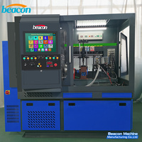 Banco de pruebas de inyección diésel CR919 con función completa, circuito de aceite dual para calibración de inyectores Common Rail y bombas HEUI