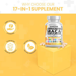 Capsules de Fenugrec, Maca et Ashwagandha sur Mesure – Capsules de Graines de Fenugrec pour le Soutien Immunitaire – Extrait de Graines de Fenugrec en Capsules - Product Image 4