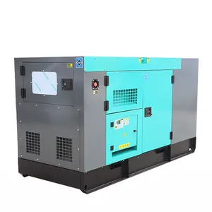 Harga pabrik Cina 220V/240v 1 PH 60Hz 10Kw 10Kva 10000 Watt 12kva generator mesin Diesel genset Super senyap 15 kva