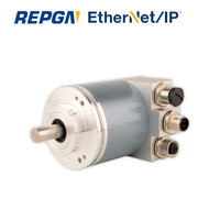 Encodeur Optique Absolu de Haute Précision REPGN RGS/M58A à Arbre Plein avec Bride de Serrage Rotative Ethernet/IP 16 bits/14 bits