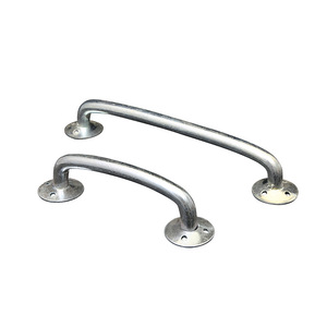 Manija Industrial para Puerta, Forma de Arco de Hierro, 200mm 300mm 400mm 500mm, Fácil Instalación, Decoración de Superficie, Herrajes para Puertas - Product Image 4