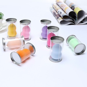 Sinh Thái Thân Thiện Với Tùy Chỉnh Vẻ Đẹp 4 Pcs Trang Điểm Miếng Bọt Biển Với Lưu Trữ Trường Hợp Máy Xay Sinh Tố Phun Miếng Bọt Biển Đặt Không Latex Miễn Phí Trang Điểm Miếng Bọt Biển - Product Image 5