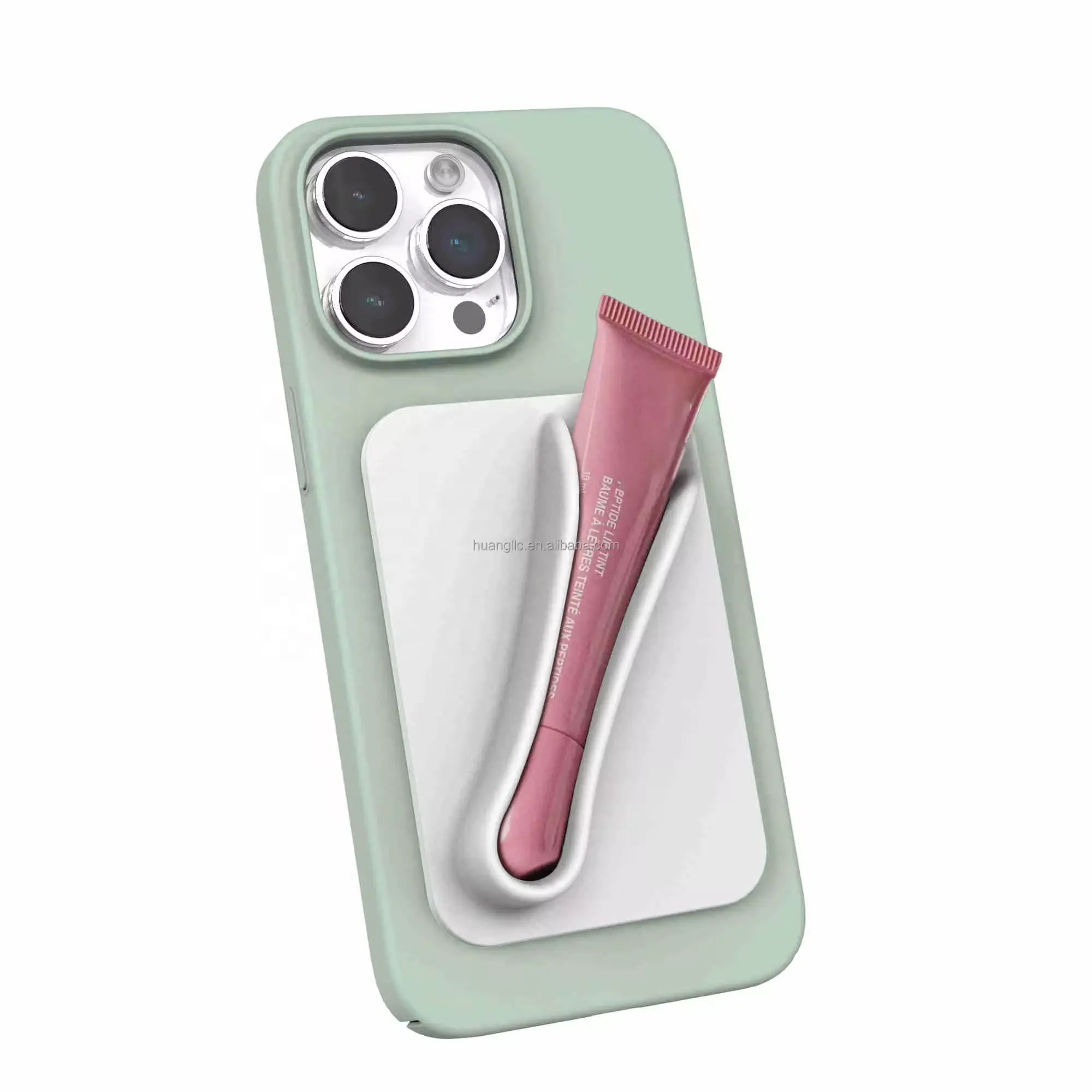 New Son Môi Hình Điện Thoại Di Động Trường Hợp Thích Hợp Cho Iphone 15 Promax Silicone Điện Thoại Trường Hợp Tối Giản Cover Quay Lại