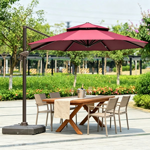 <span class=keywords><strong>Parasol</strong></span> romain de luxe moderne, imperméable et <span class=keywords><strong>anti</strong></span>-UV, idéal pour jardin, balcon, piscine, plage - Vente chaude directe usine - Product Image 3