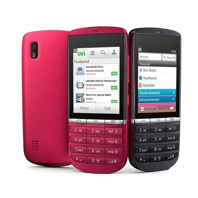Free Shipping For Nokia Asha300 Original Simple Super Cheap 3G Classic Unlocked Touch And Type Mobile Cell Phone By Post