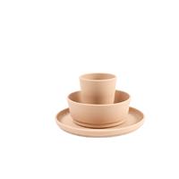 Ensemble de cadeaux d'usine pour nouveau-nés ensembles de vaisselle en silicone sans BPA pour enfants vaisselle d'extérieur pour l'alimentation de bébé