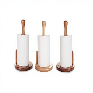 Ensemble de 3 porte-mouchoirs en bois, taille personnalisée, forme ronde, qualité supérieure à prix compétitif - Product Image 1