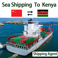 Expédition maritime de Guangzhou à Mombasa, fret maritime bon marché, conteneur d'expédition de la Chine vers le Kenya, expédition de conteneurs