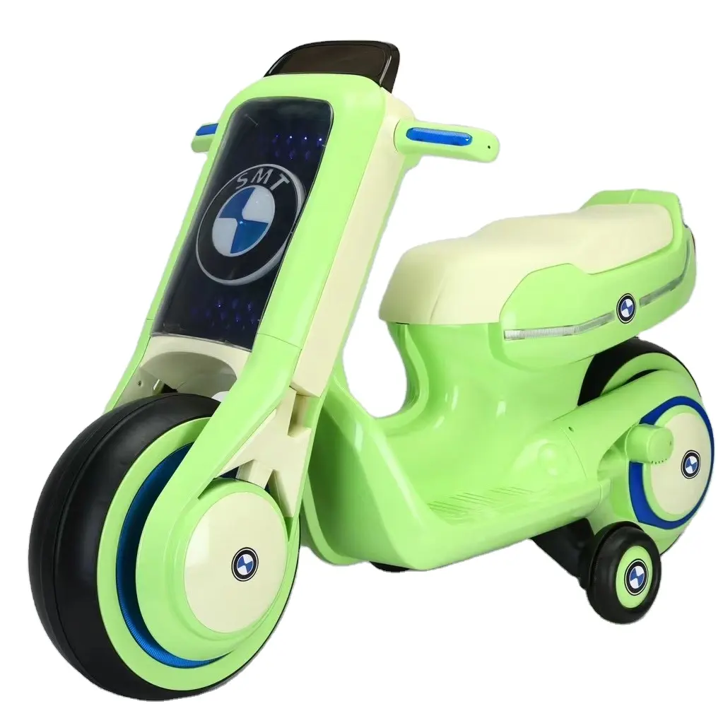 Sepeda mainan anak-anak, sepeda motor listrik baterai bermotor tiga roda 12V naik mobil sepeda motor untuk anak-anak 2023