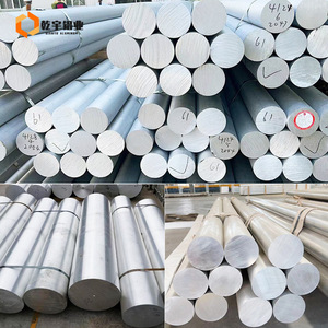 Barras Redondas Industriales de Aluminio Ganyu 6063, Barras Extruidas de Aluminio, Tamaño Estándar para Perfiles de Aluminio - Product Image 1
