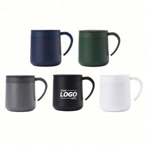 Vaso Personalizado de Acero Inoxidable con Tapa - Taza de Café con Aislamiento al Vacío de Doble Pared - Regalos al por Mayor - Product Image 1