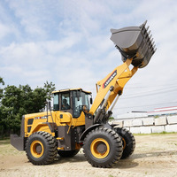 Zuverlässiger Sand- und Kies-Lader für Steinbrüche, 5 Tonnen Radlader, 170kN Ausbrechkraft, 30 Grad Steigfähigkeit, 3m³ Schaufel