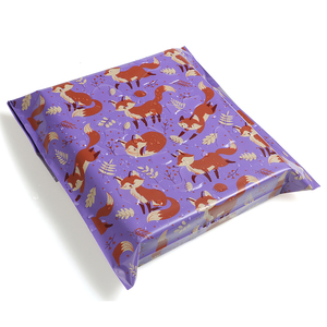 Stock d'enveloppes postales auto-scellantes Jolly Smacker Cute <span class=keywords><strong>Fox</strong></span> Designer 28*42cm Poly Packaging Sac d'expédition - Product Image 2