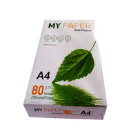 Papier Copie Blanc en Gros, 100% Pâte de Bois Vierge Naturelle Importée, Format A4, 80 g/m², 500 Feuilles, Haute Luminosité, pour Usage au Bureau