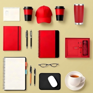 Set de Regalos Promocionales con Logotipo Personalizado para Eventos de Equipo, Camiseta, Paraguas, Botella de Agua, Cuaderno, Gorra, Sets de Regalos Corporativos al por Mayor - Product Image 1