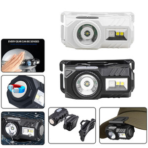 Lampe frontale LED rechargeable avec clip magnétique pour la pêche, le camping, la randonnée, la plongée - Product Image 2