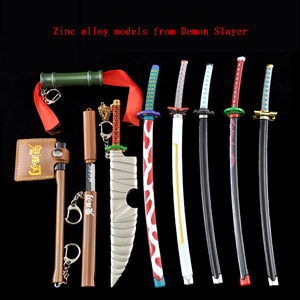 Cuchillo <span class=keywords><strong>Uzui</strong></span> Tengen de aleación de Zinc de alta calidad, modelo de gran oferta para manualidades de Metal para <span class=keywords><strong>Cosplay</strong></span> - Product Image 6