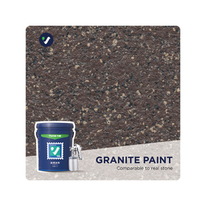 Pintura Acrílica para Granito Qihang con Buena Elasticidad y Resistencia a las Grietas para Aplicación con Pistola en Paredes Exteriores - Product Image 1